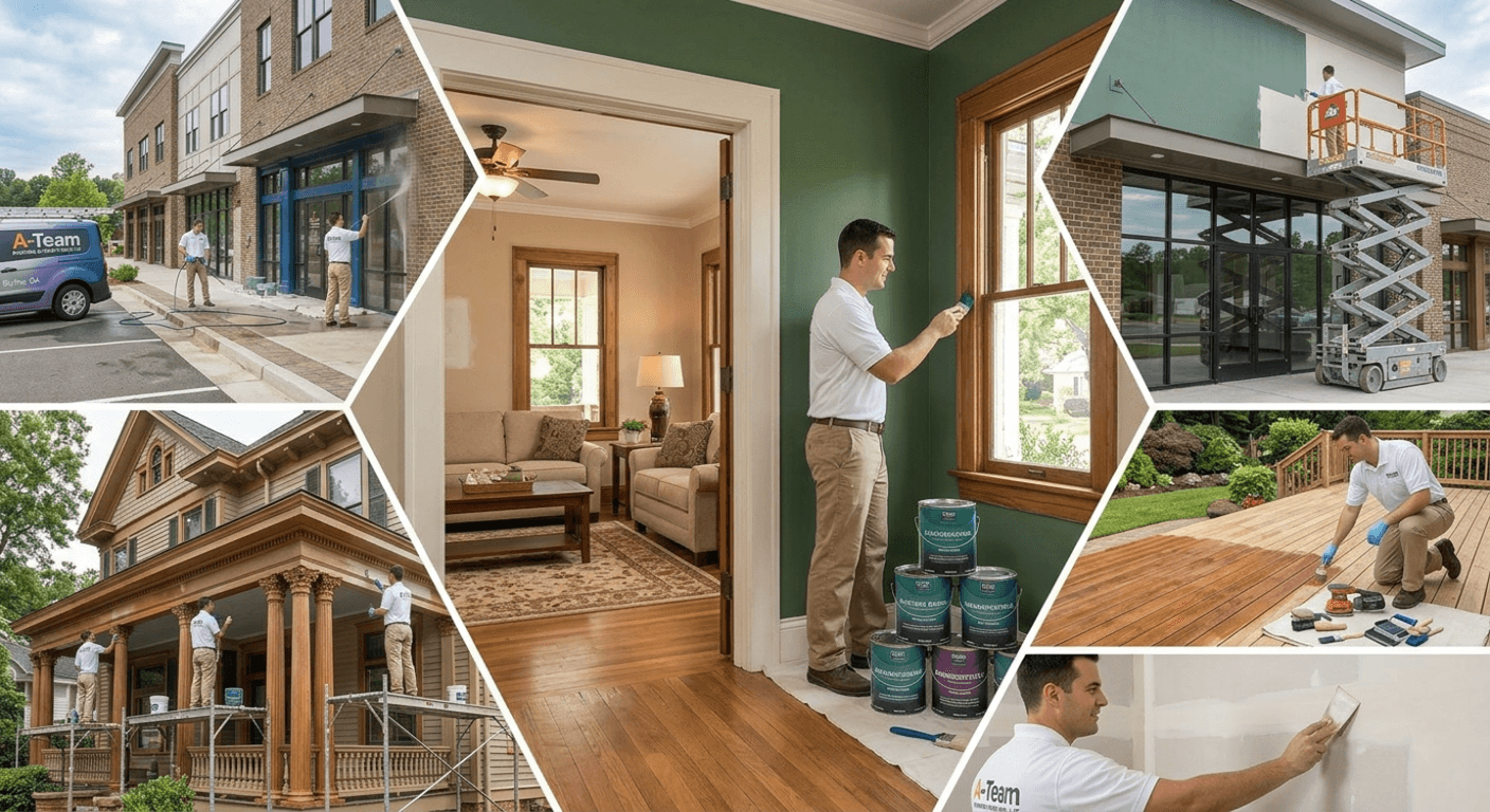 Augusta’s Trusted Painters | A-Team Painting & Home Care, LLC